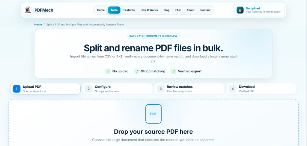 split a pdf